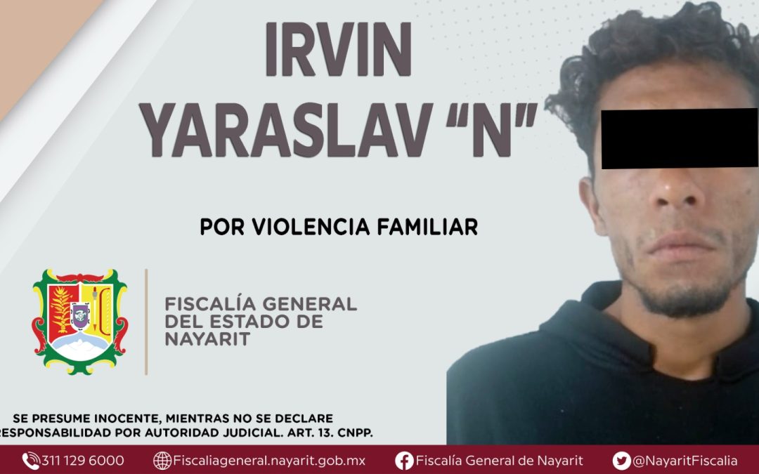 DETENIDO PRESUNTO RESPONSABLE DE VIOLENCIA FAMILIAR