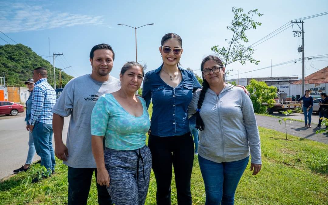 Continúa gobierno de Geraldine con la arborización de Tepic