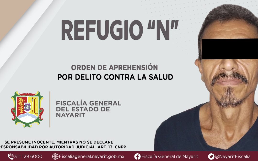 CAPTURADO EN TEPIC POR POSESIÓN DE METANFETAMINAS