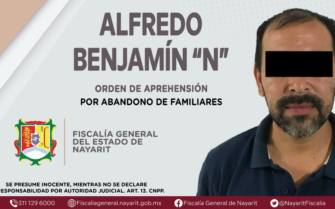 DETENIDO PRESUNTO RESPONSABLE DE ABANDONO DE FAMILIARES