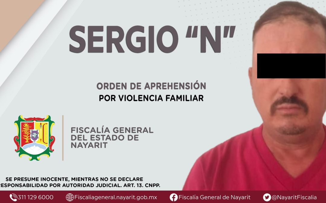 APREHENDIDO EN RUIZ POR VIOLENCIA FAMILIAR