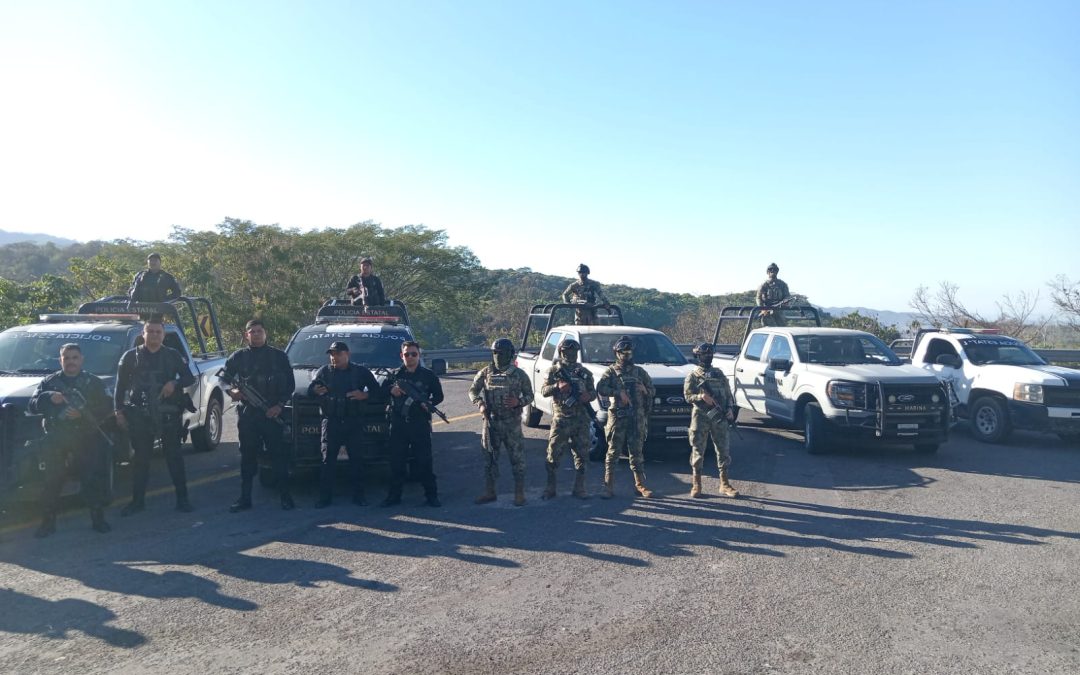 Mantiene SSPC operativos de seguridad en el municipio de San Blas