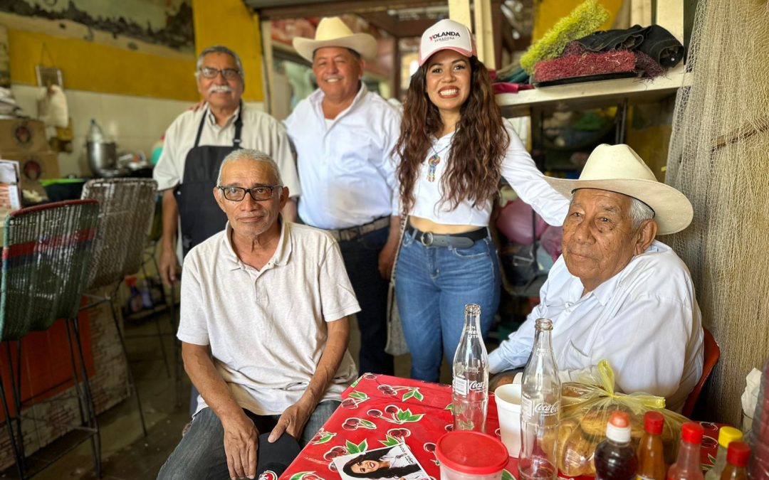 LOS COMERCIANTES DE TECUALA LE DICEN SÍ A COMERCIANTE: YOLANDA GUTIÉRREZ, CANDIDATA A SENADORA