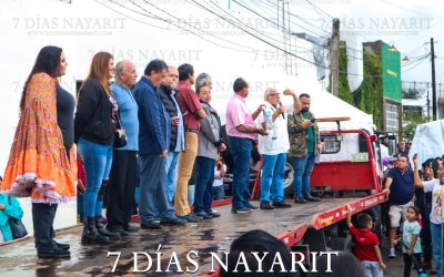 CIUDADANOS SE MANIFESTARON A FAVOR DEL ESTADIO DE FUTBOL DE TEPIC.