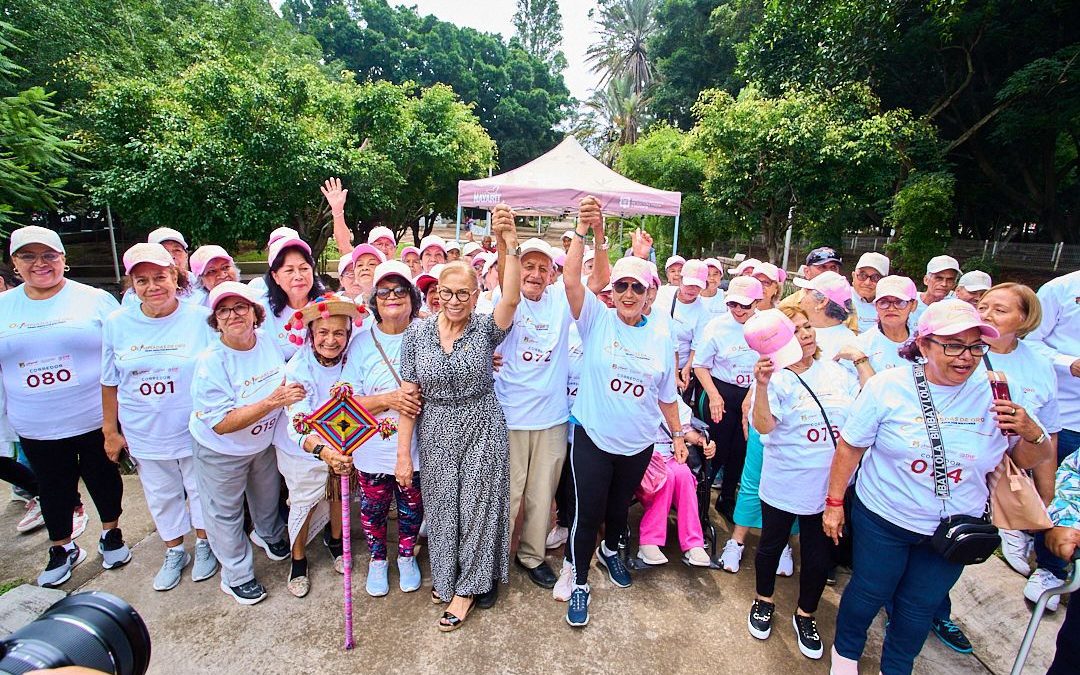Invita Beatriz Estrada a personas adultas mayores a participar en las Olimpiadas de Oro 2025