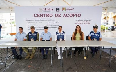 INSTALAN CENTRO DE ACOPIO PARA AFECTADOS POR HURACÁN ERICK EN EL PAÍS