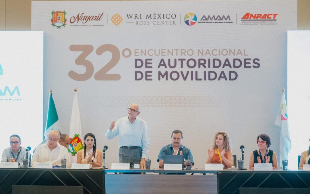Autoridades de todo el país se reúnen en Nayarit para transformar la movilidad en México