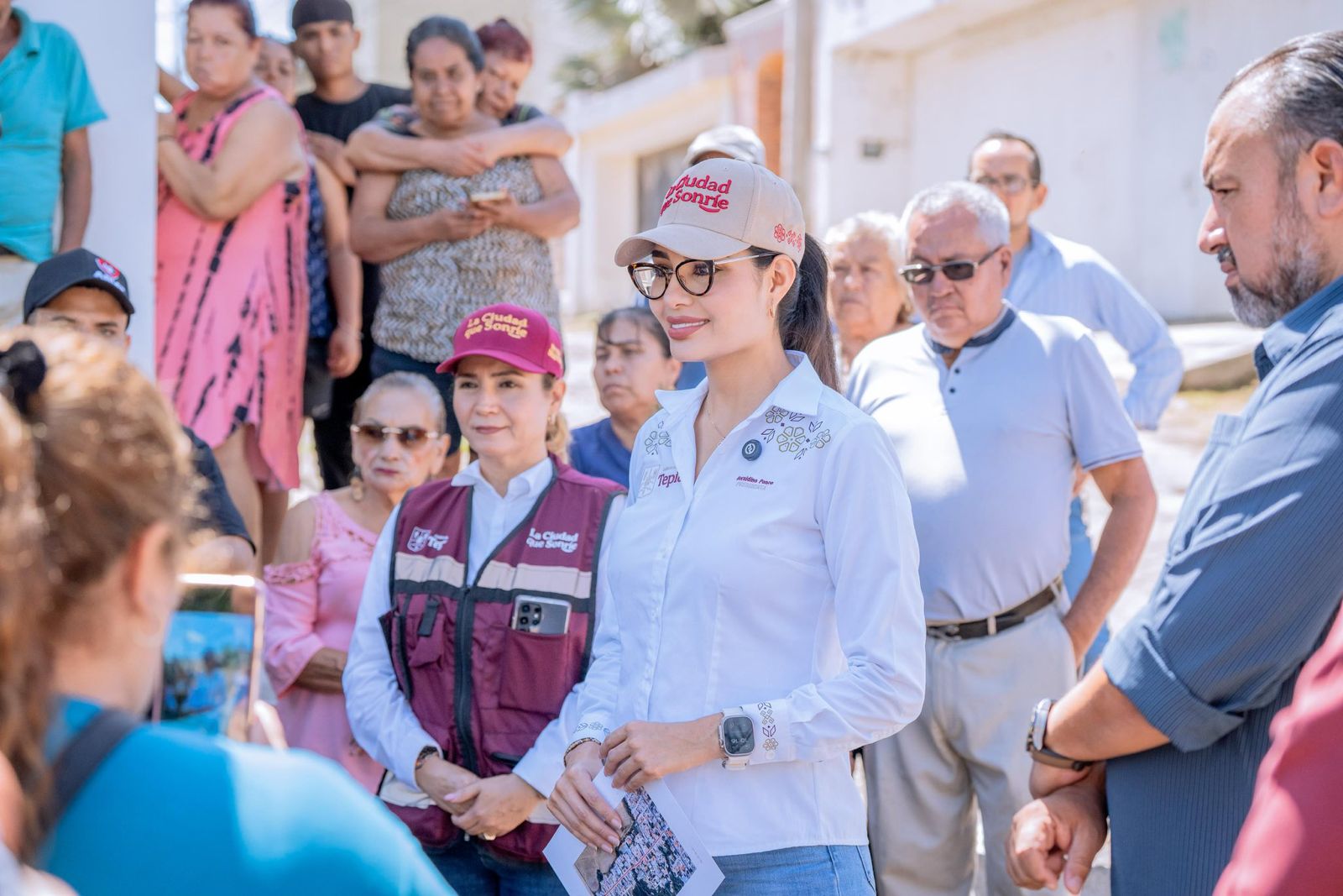 Geraldine Ponce cumple compromiso con vecinas y vecinos de El Pedregal